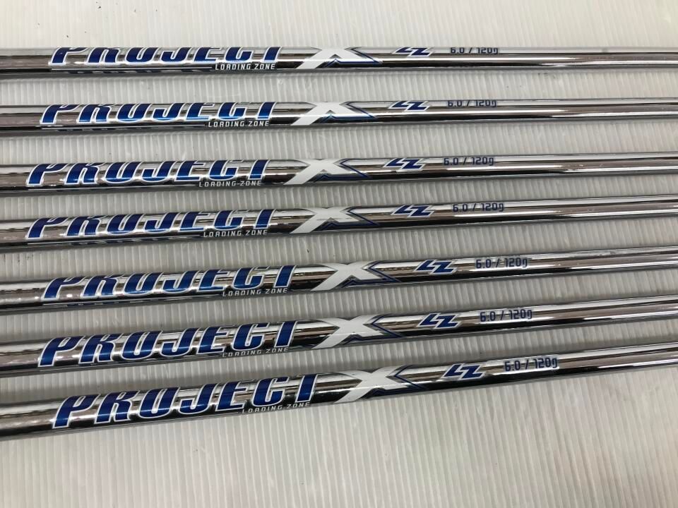 K☆販売中★プロフ必読 ダンロップ SRIXON ZXi7 PROJECT X 6フレックス アイアンセット 中古