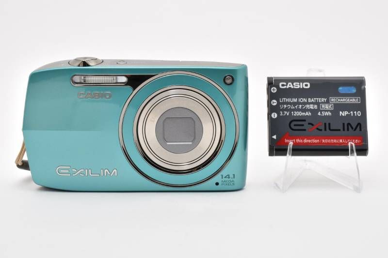 実用品】Casio カシオ EX-Z2300 EXILIM 青 ブルー コンパクトデジタル
