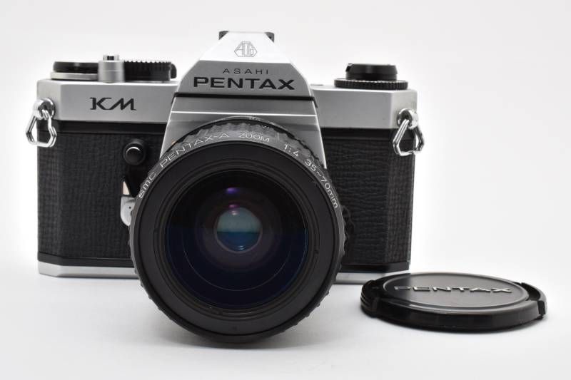 実用品】Pentax ペンタックス KM シルバー / SMC PENTAX-A ZOOM 35
