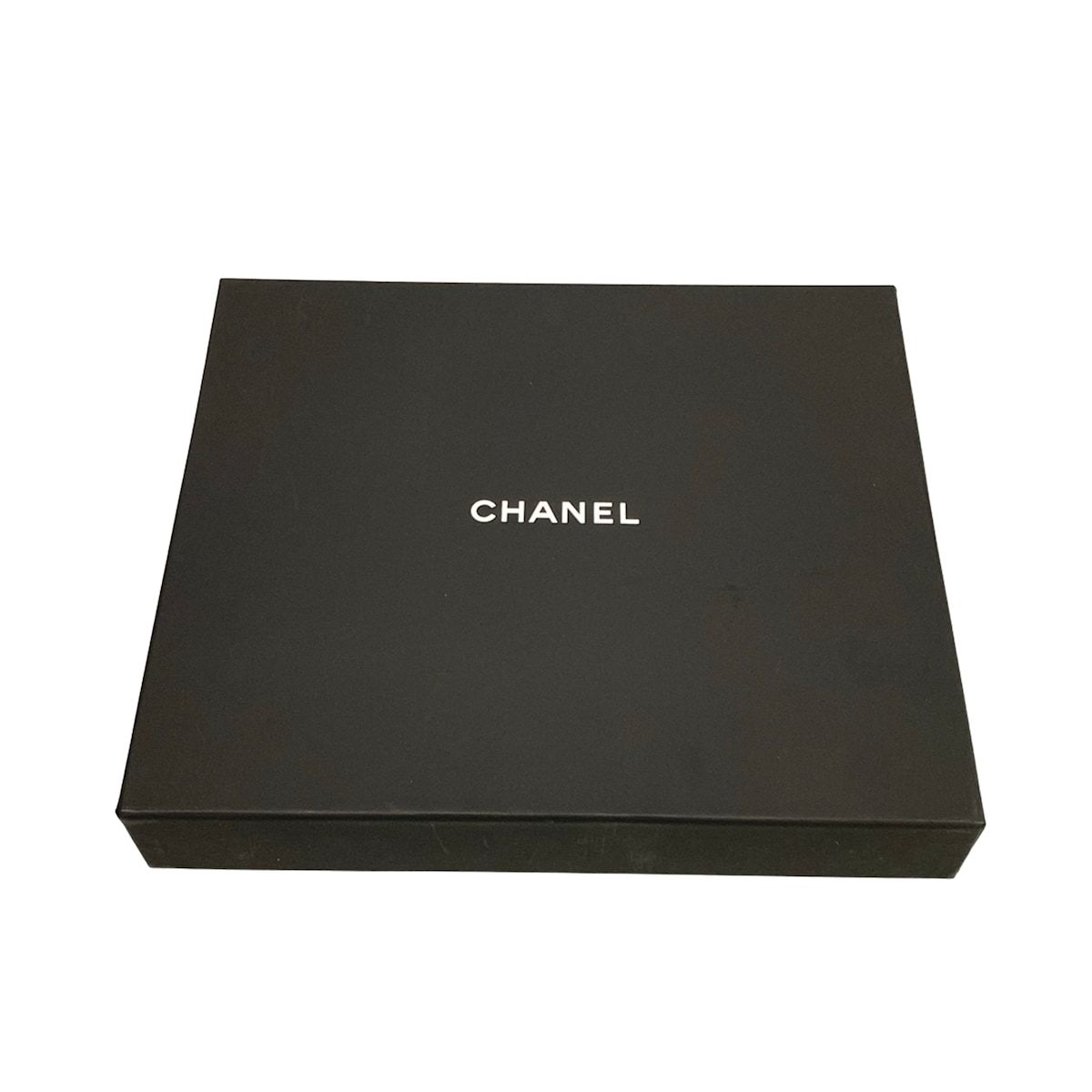 CHANEL(シャネル) マフラー 黒×グレー×白 ココマーク ウール - メルカリ