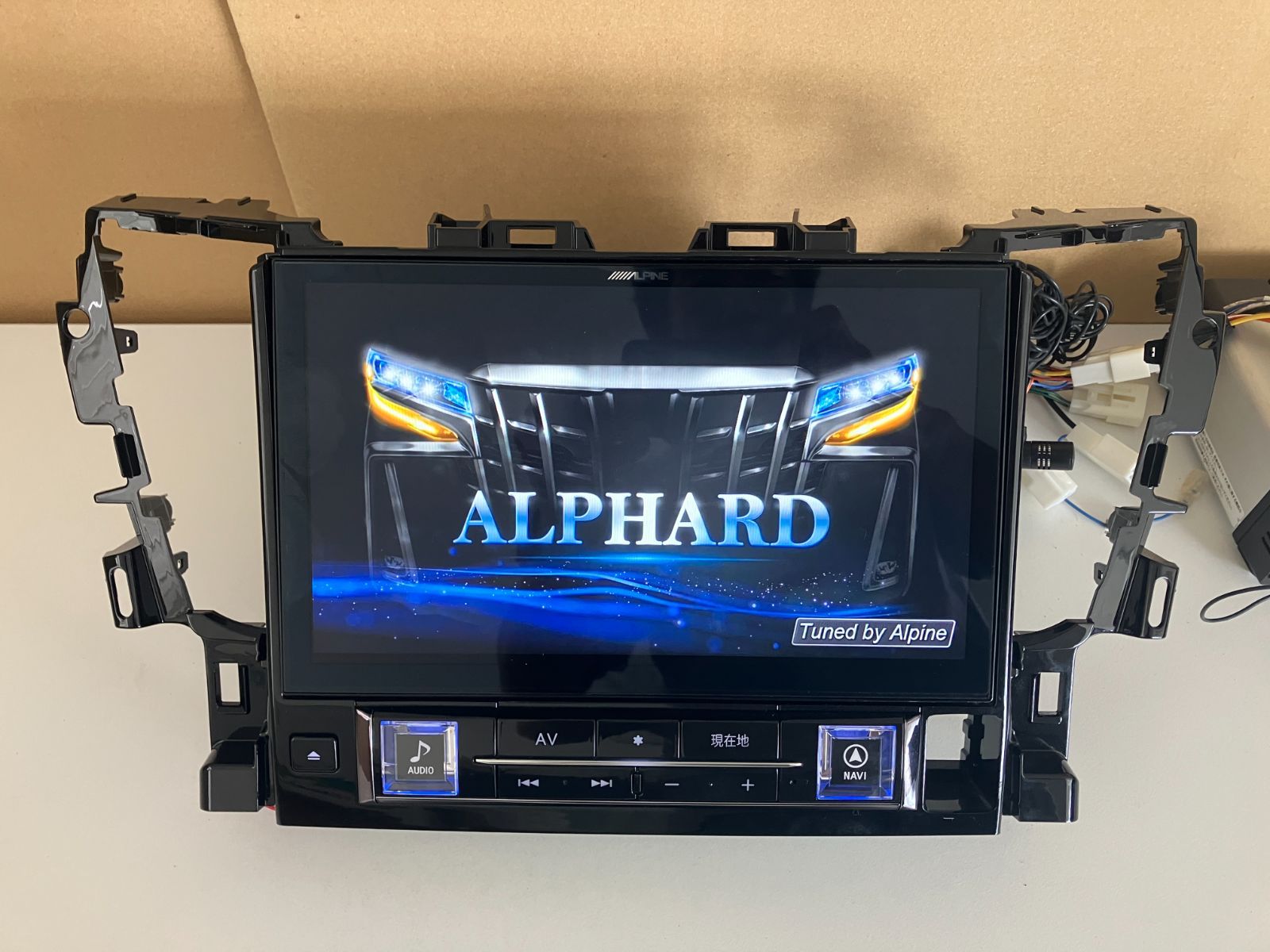 V2687)中古_MEMナビ☆アルパイン□EX11NX2-AV-30【セキュリティ解除 