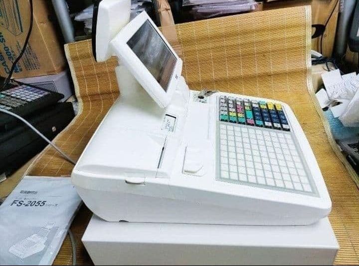 テックレジスター　FS-2055-V2　店名無料　インボイス対応　001058 テックレジスター FS-2055-V2 店名無料 インボイス対応 030558 - メルカリ