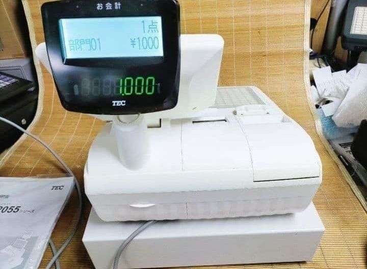 テックレジスター　FS-2055-V2　店名無料　インボイス対応　001058 テックレジスター FS-2055-V2 店名無料 インボイス対応 030558 - メルカリ