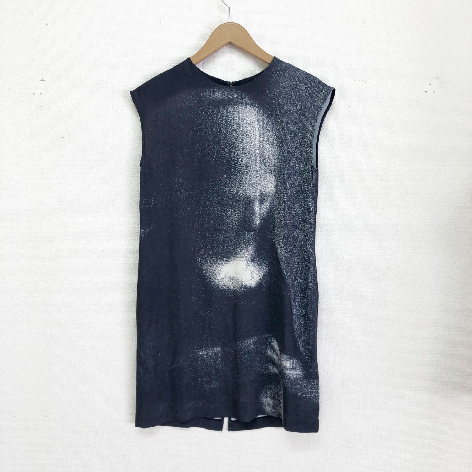 AMERI×THE MET LAYERED DRESS トップスのみ アート柄 フレンチスリーブ