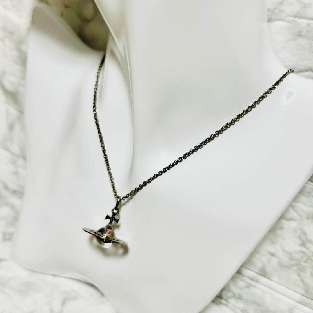 Vivienne Westwood 土星モチーフ ネックレス Vivienne Westwood 土星モチーフ ネックレス 【公式通販】