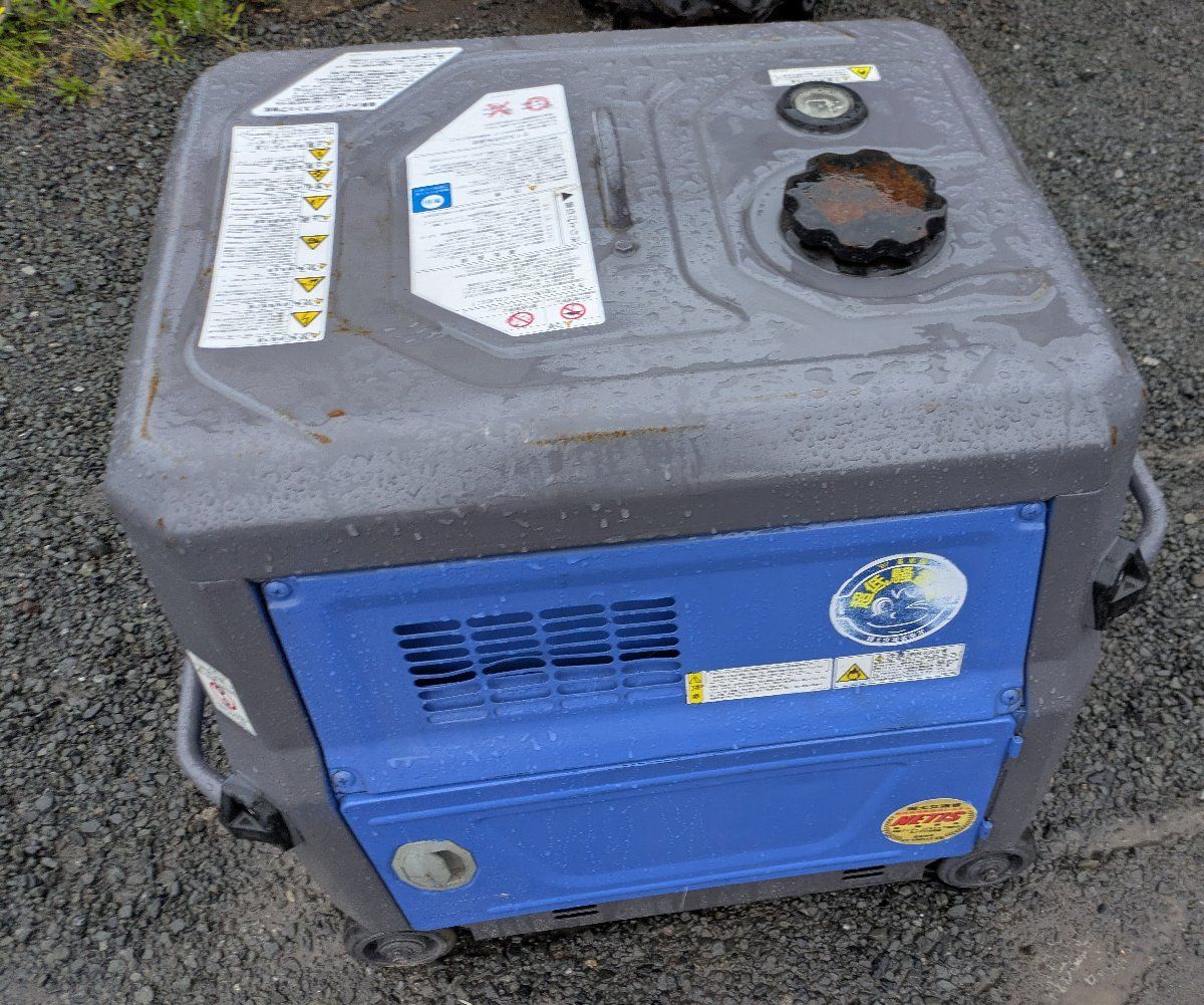 デンヨー 防音型 ガソリンエンジンウェルダー(インバータ発電機兼溶接機）GAW190ES2 デンヨー 防音型 ガソリンエンジンウェルダー(インバータ発電機兼溶接