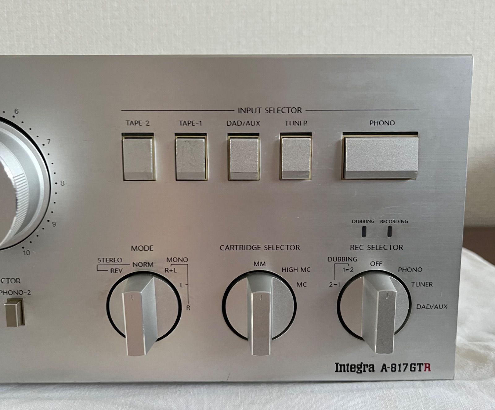 中古・動作品】ONKYO Integra A-817GTR プリメインアンプ - メルカリ