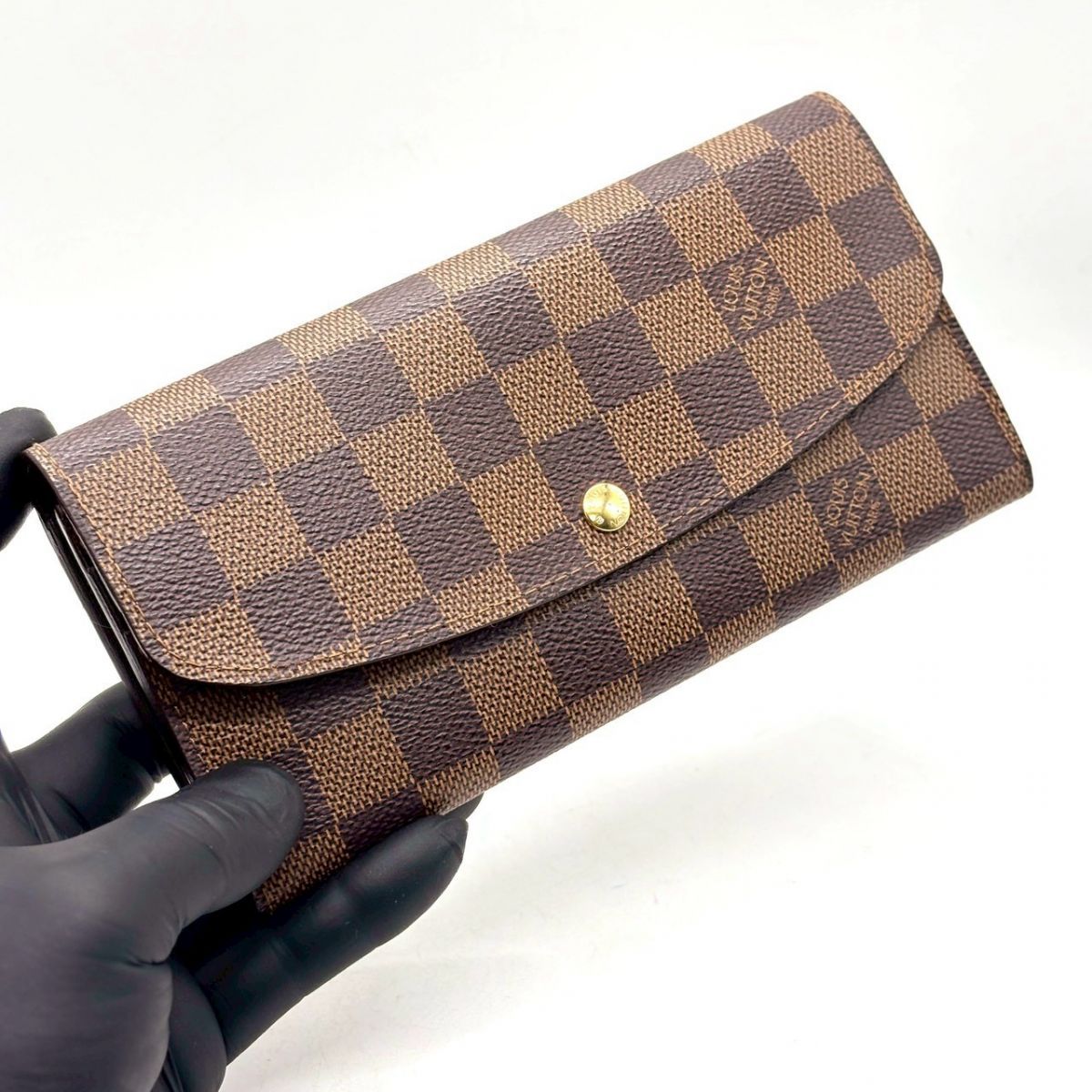 余裕は手元に宿る】 LOUIS VUITTON 長財布 ダミエ ポルトフォイユ 