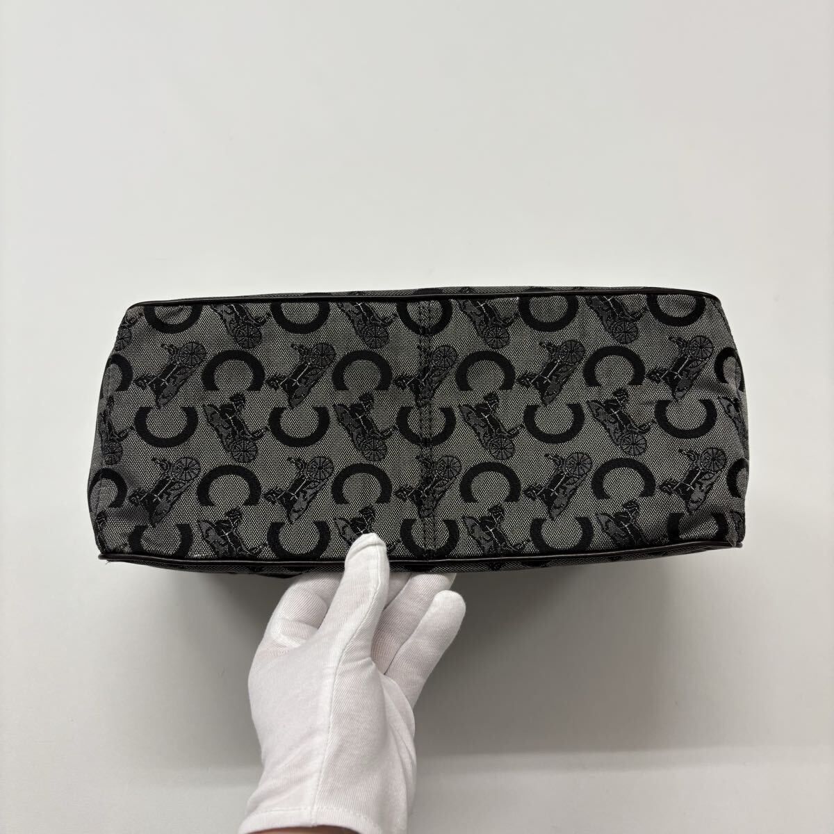 OLD CELINE オールド セリーヌ マカダム ブギーバッグ ハンド トート