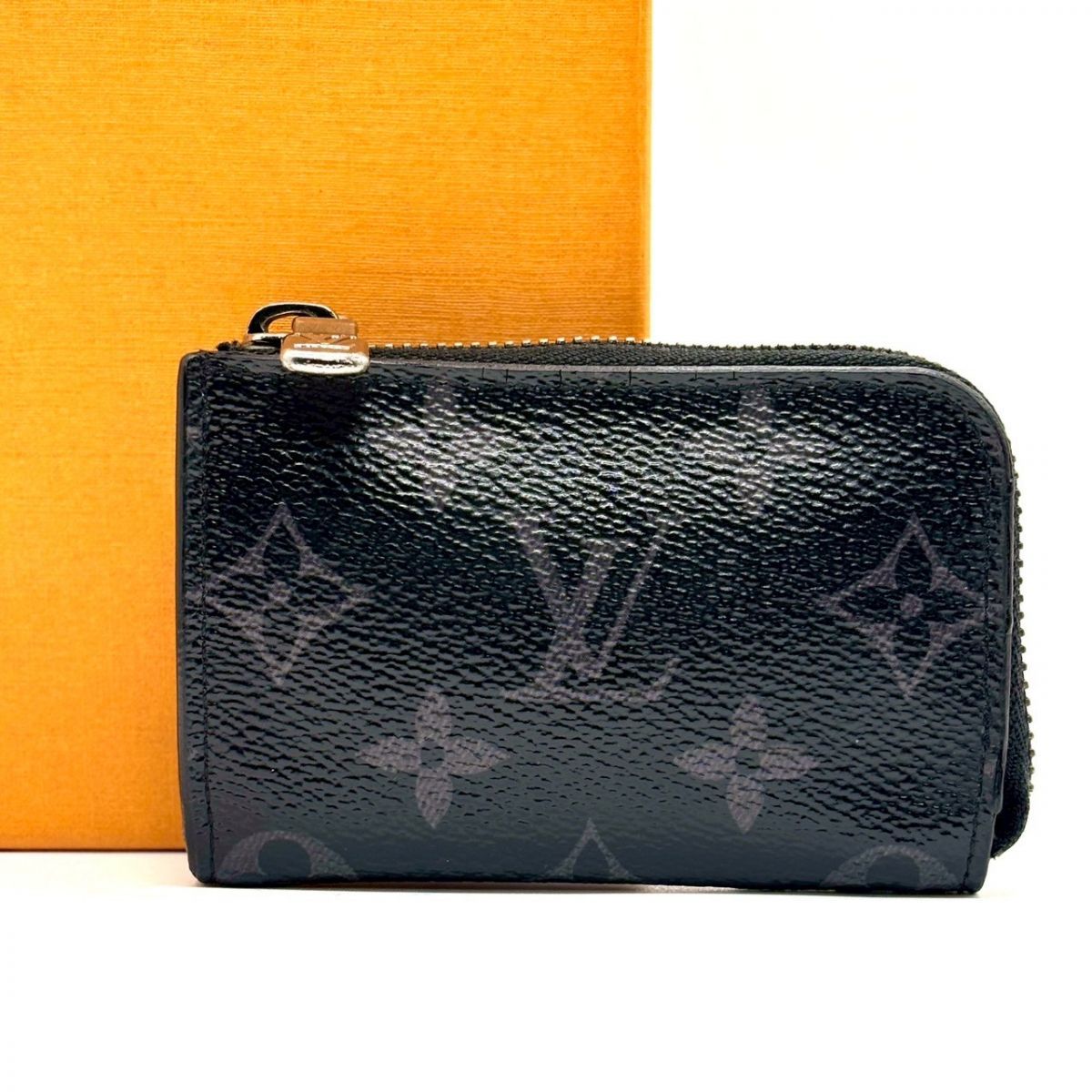 ルイヴィトン　ケース　ポルトモネ　ジュール　エクリプス　メンズ　黒 ルイ・ヴィトン LOUIS VUITTON ポルトモネ・ジュール M63536 ブラック