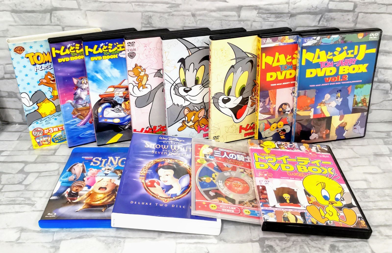 W1-81】◇ 子ども向け作品 DVD12本まとめ売りセットセット（トムと