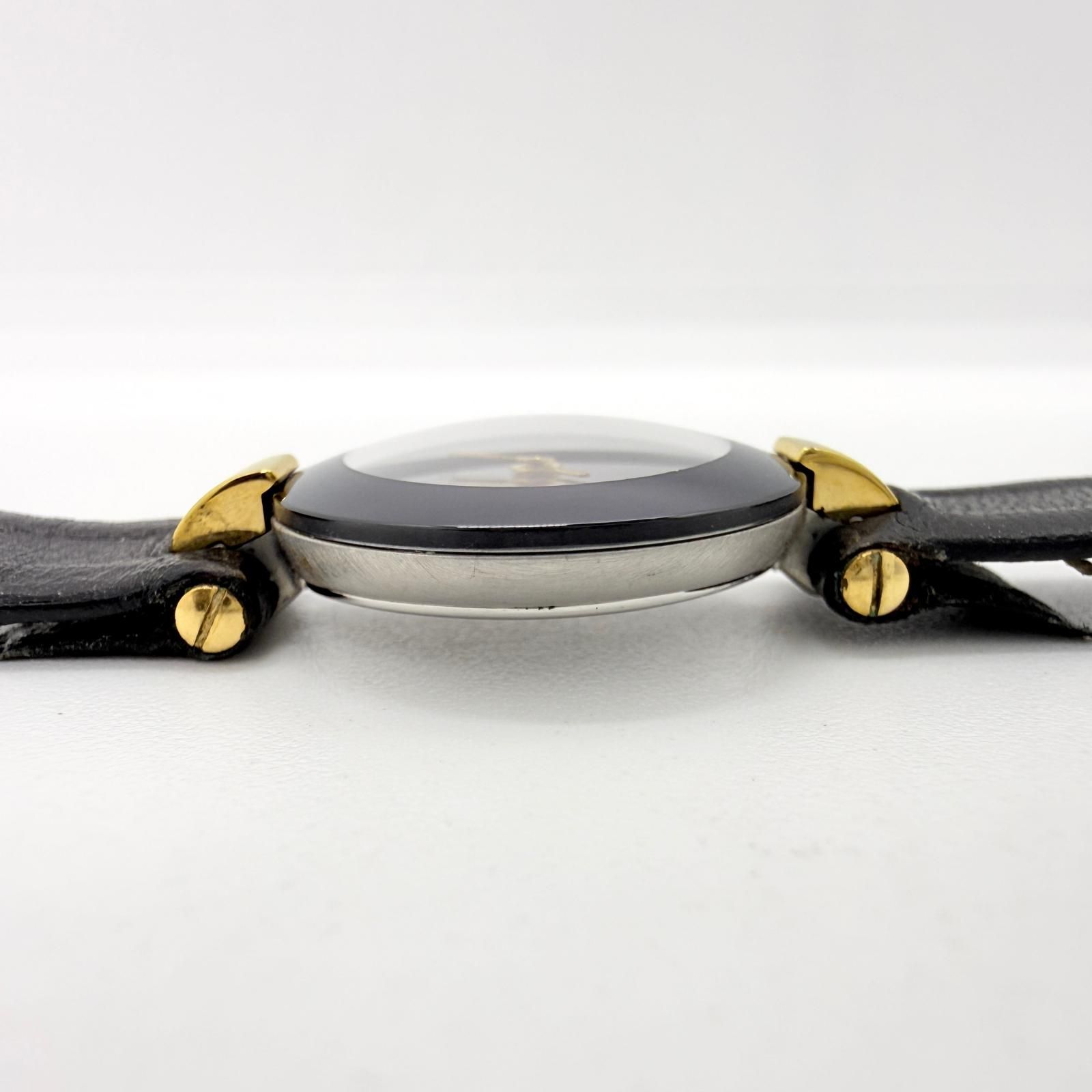RADO ラドー クポール ラウンド 204 4079.4N ブラック QZ レディース