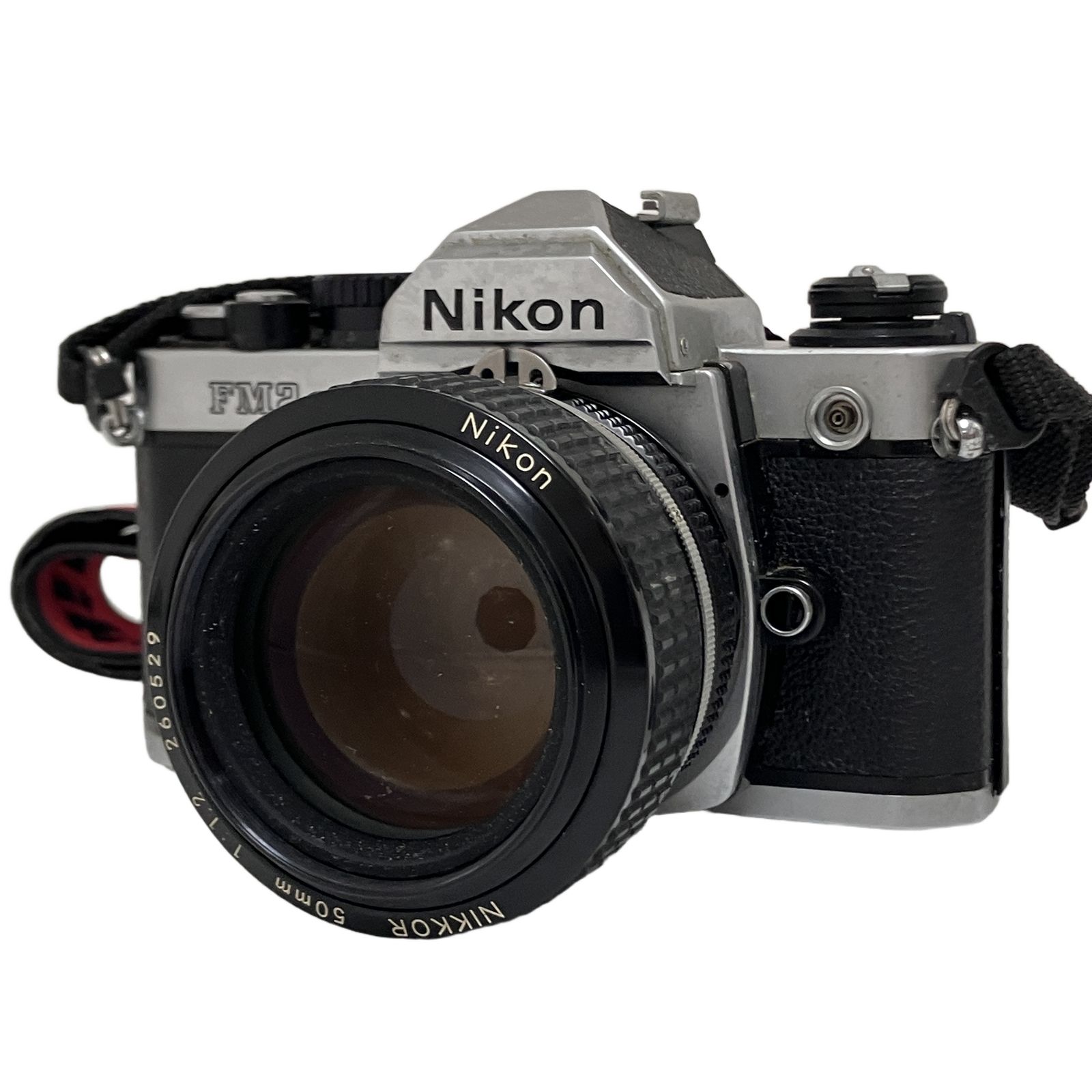 NIKON FM2 ニコン 一眼レフフィルムカメラ55mm・レンズ付きジャンク ニコン Nikon New FM2 ブラック 35mm 一眼レフフィルムカメラ
