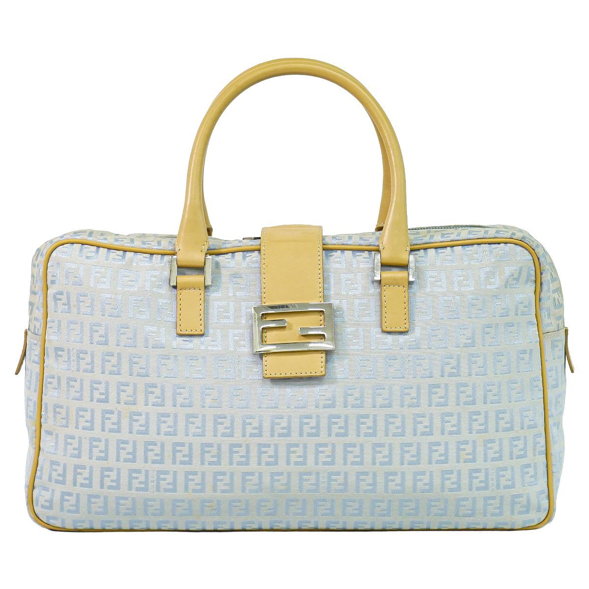 【レディース】フェンディ　FENDI　ズッキーノ柄ショルダーバッグハンドバッグ　キャンバス　26325　中古　リサイクルショップ宮崎屋住吉店24.5.13k FENDI（フェンディ） マンマバケット ズッキーノ ショルダーバッグ