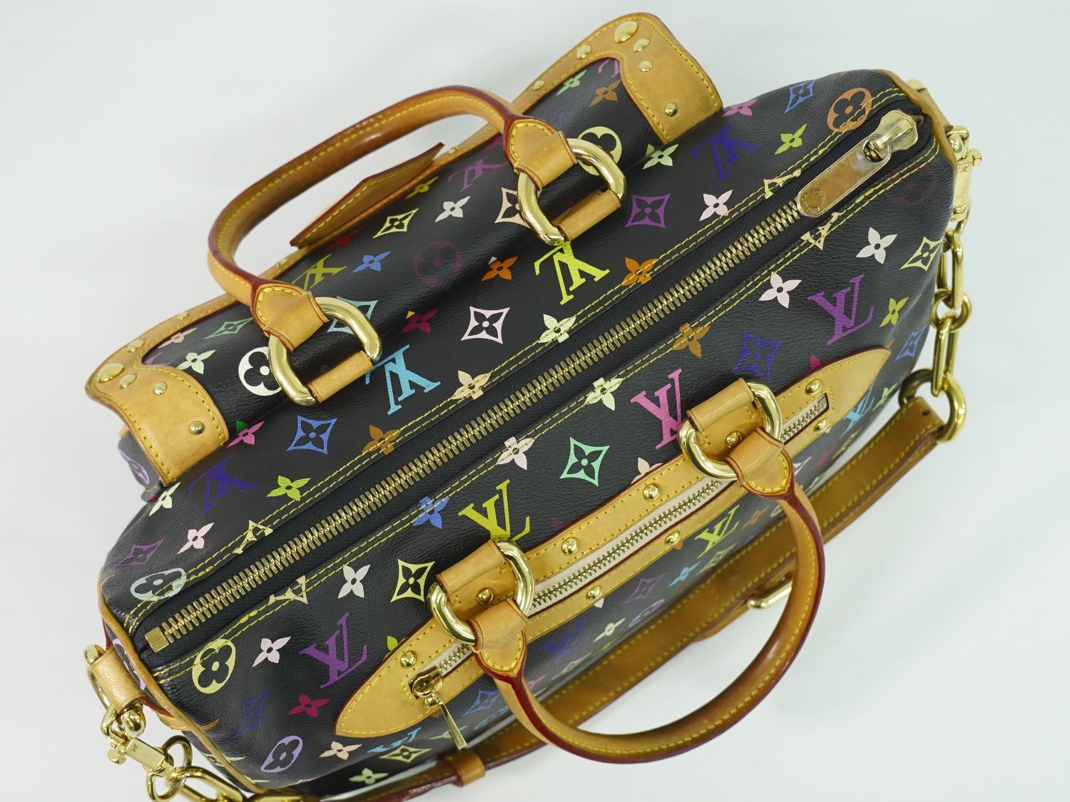 本物 ルイヴィトン LOUIS VUITTON LV リタ モノグラム マルチカラー