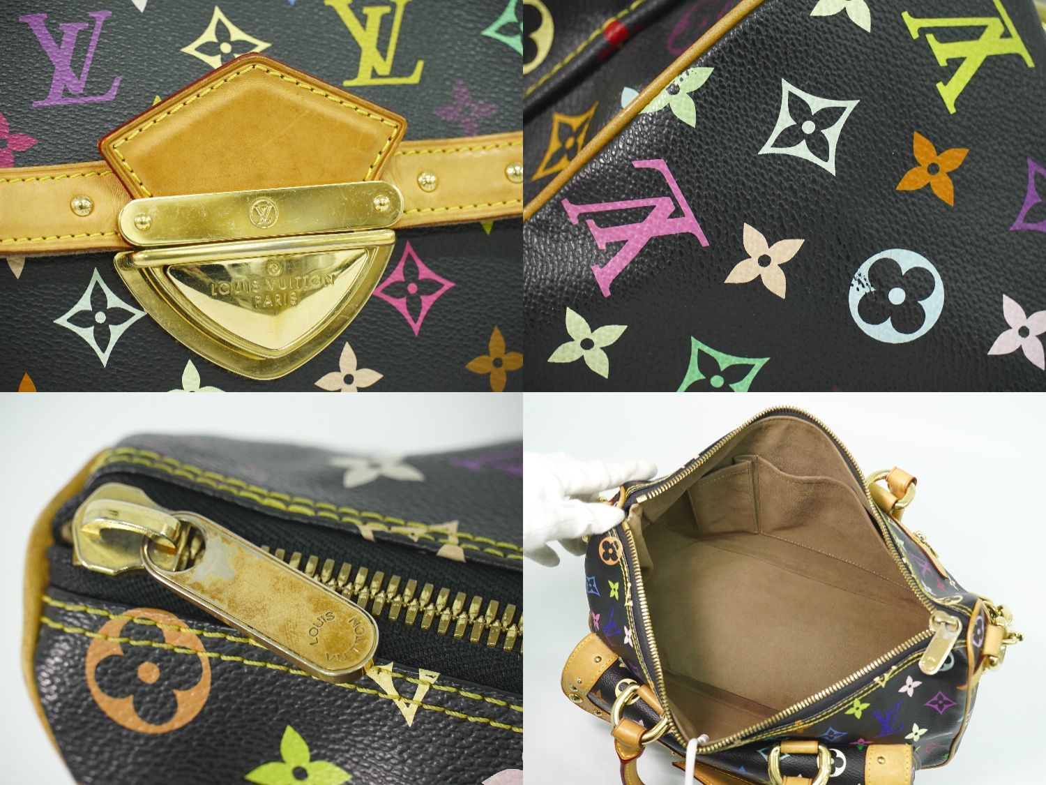 本物 ルイヴィトン LOUIS VUITTON LV リタ モノグラム マルチカラー 