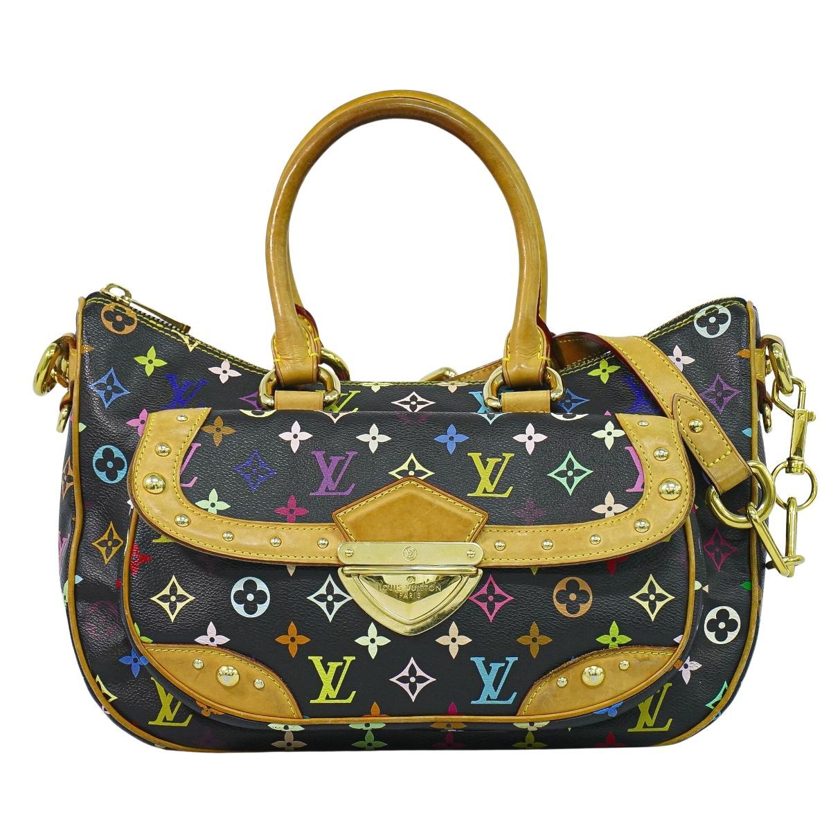 本物 ルイヴィトン LOUIS VUITTON LV リタ モノグラム マルチカラー 