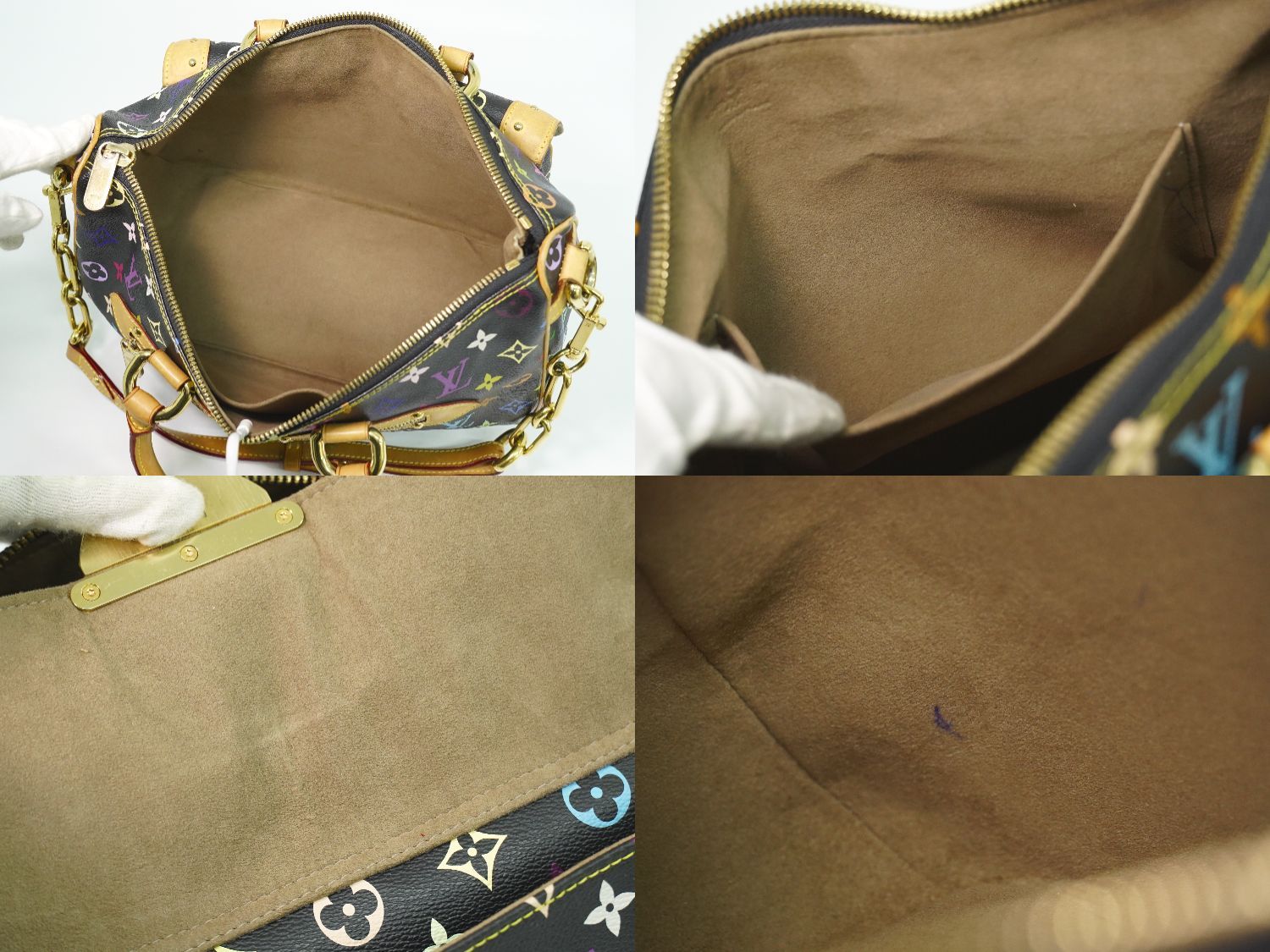本物 ルイヴィトン LOUIS VUITTON LV リタ モノグラム マルチカラー 