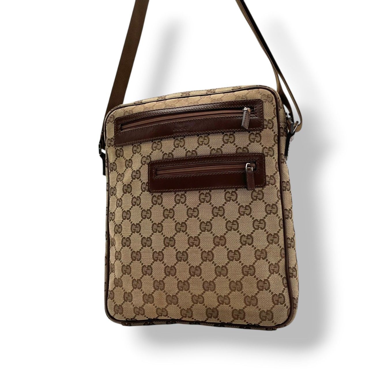 バッグ GUCCI ショルダーバッグ グッチ 正方形に近い縦長
