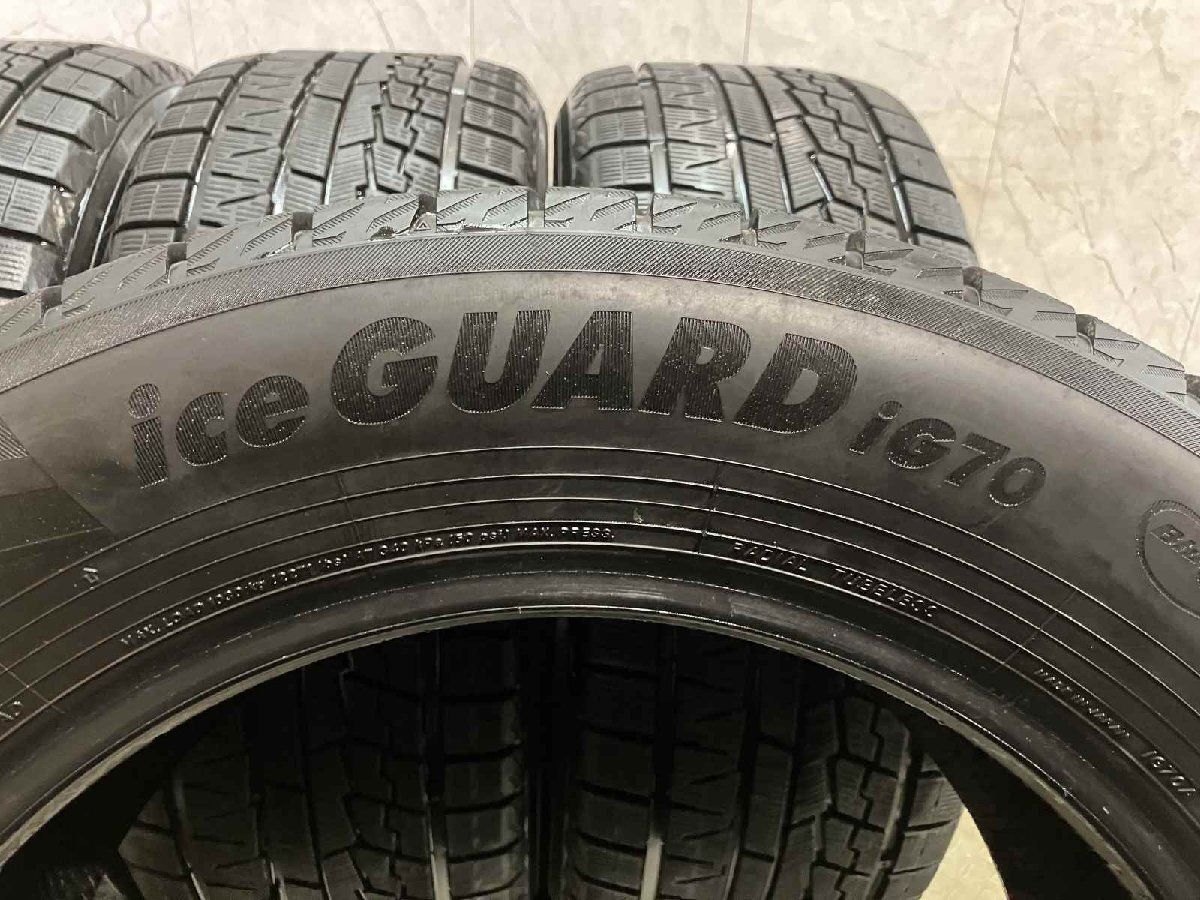 YOKOHAMA ice GUARD iG70 255/55R18 18インチ スタッドレス 4本 22年製 