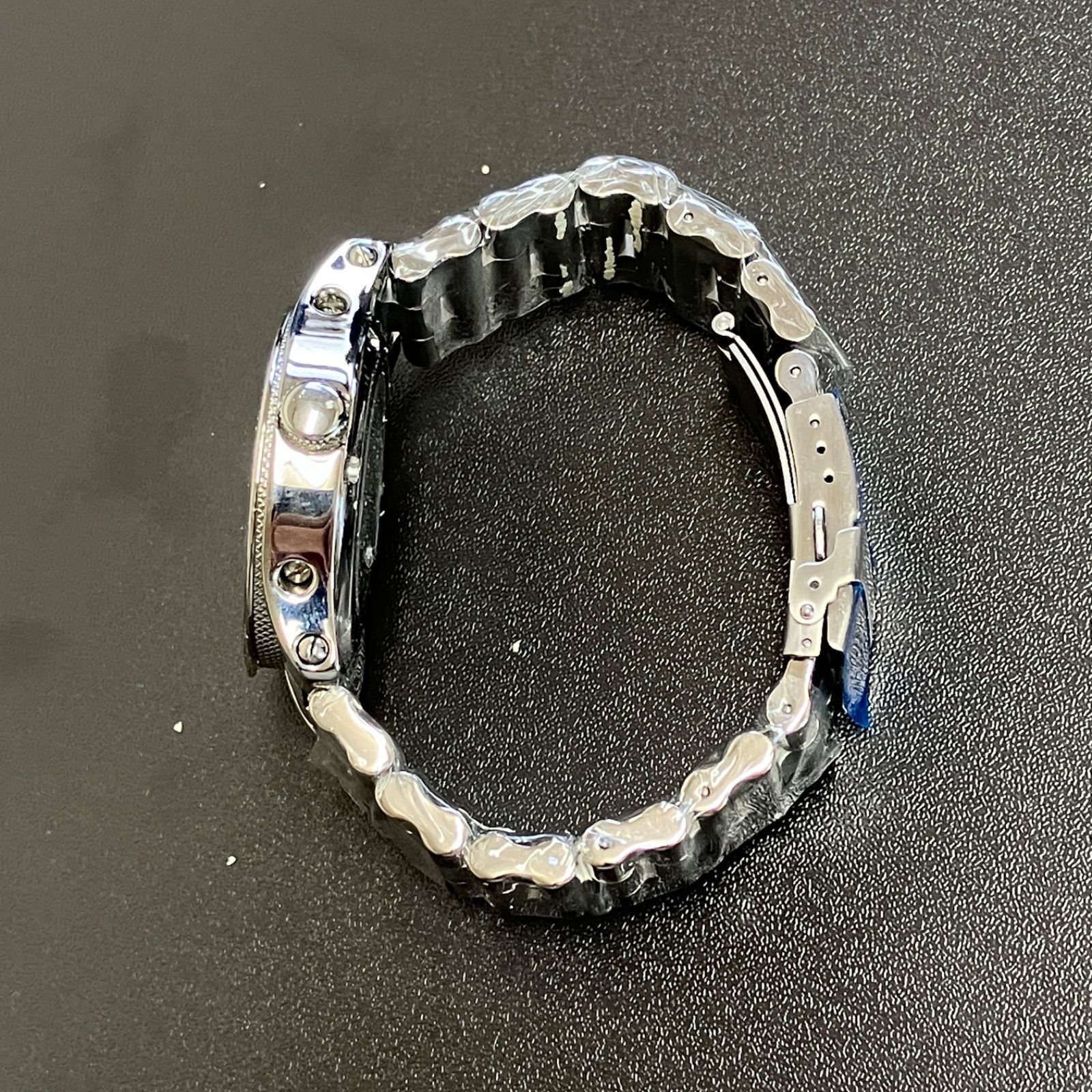 未使用】COGU コグ Crazy Watch 自動巻き 裏スケ 腕時計 ブラック