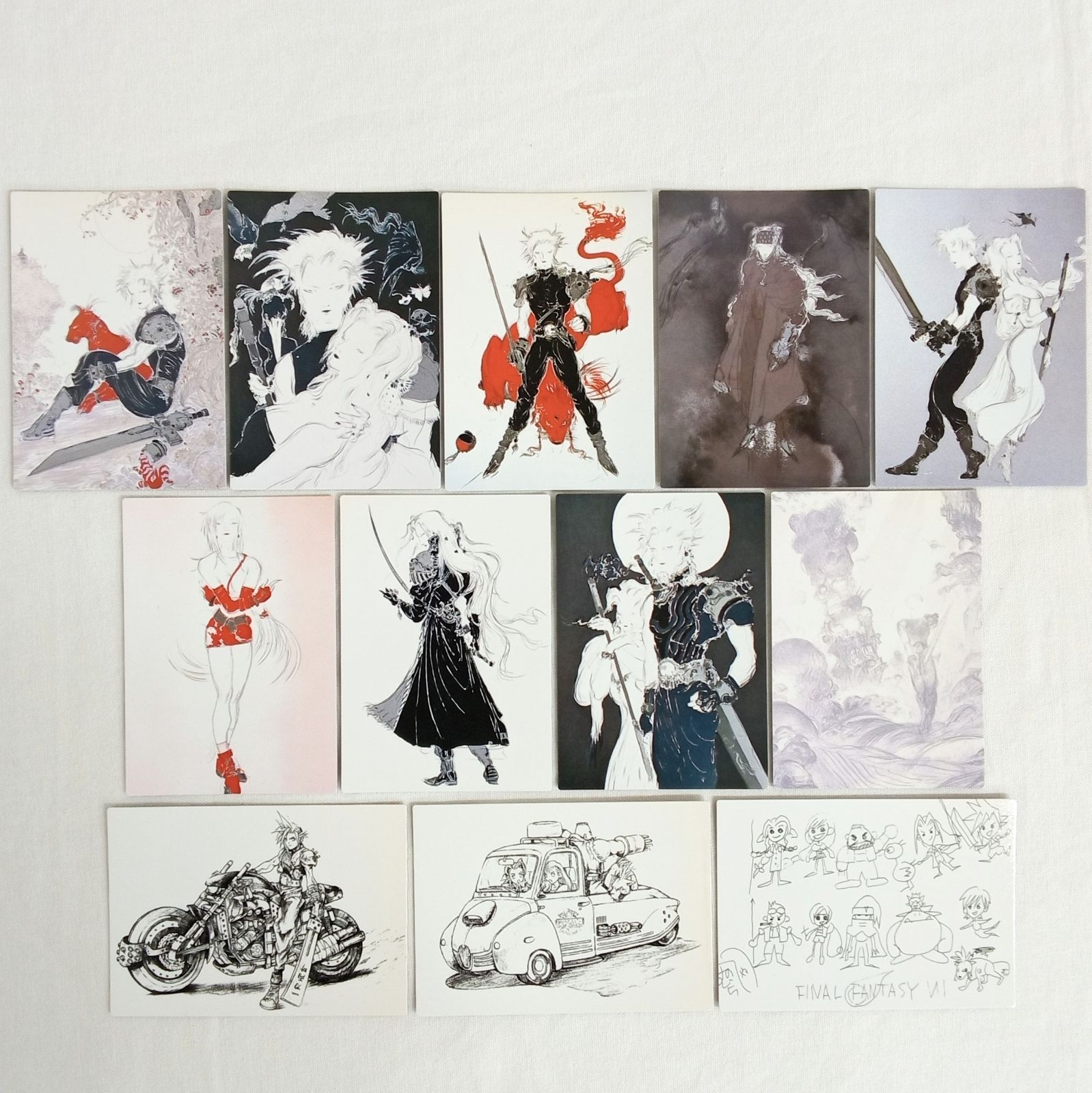 まとめ売り、初版】「ファイナルファンタジーⅦ カードダスマスターズ