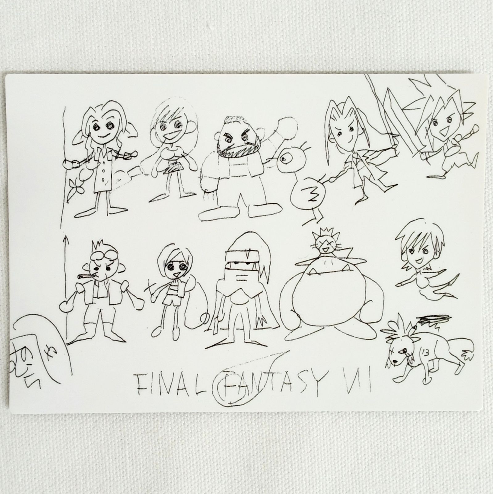 まとめ売り、初版】「ファイナルファンタジーⅦ カードダスマスターズ