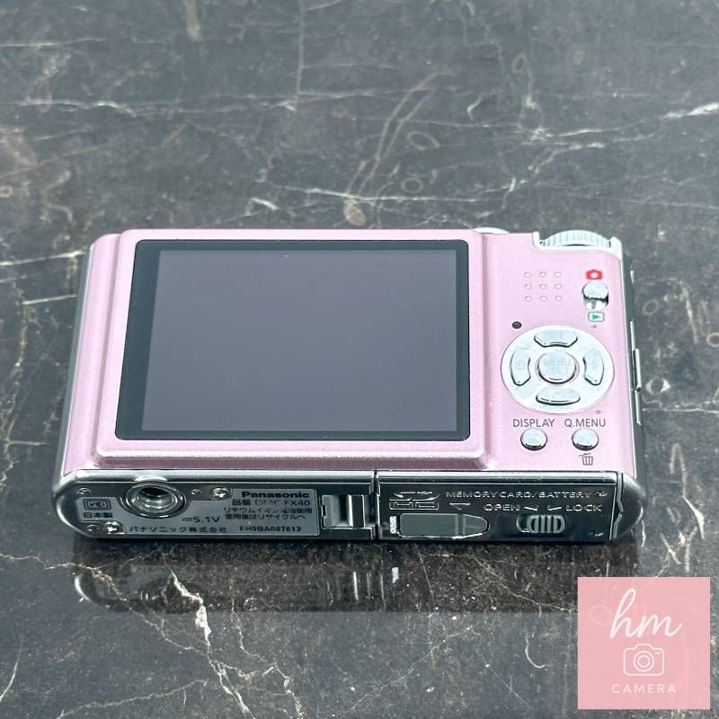 カメラ 【動作OK】Panasonic LUMIX DMC-FX40 スイートピンク