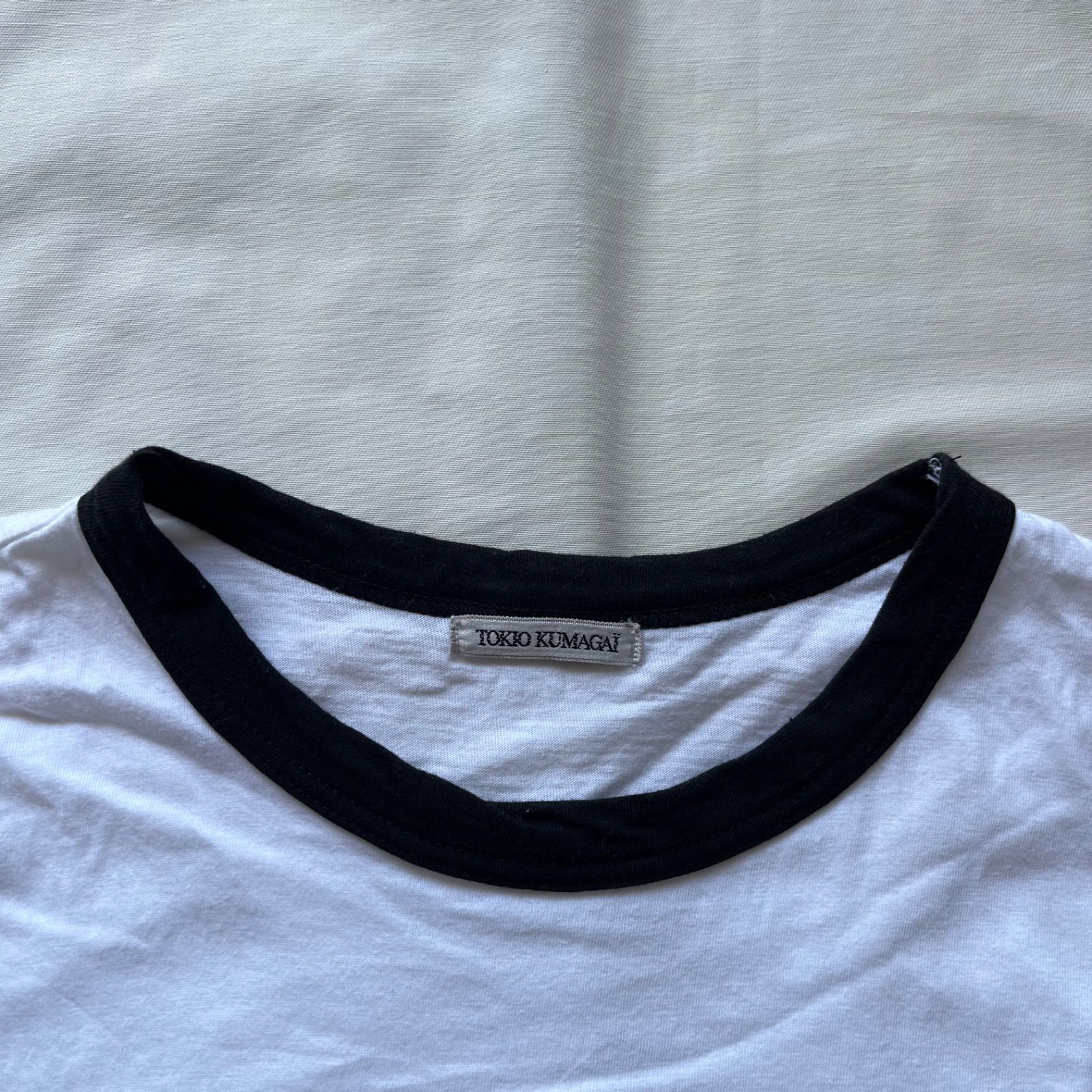 tokio kumagai トキオクマガイ 熊谷登喜夫 tシャツ 2トーン サークル 