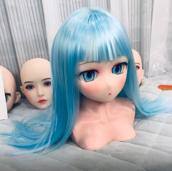 ソフトTPEドールヘッドドールパーツリアルドール135-168cmドール適用 
