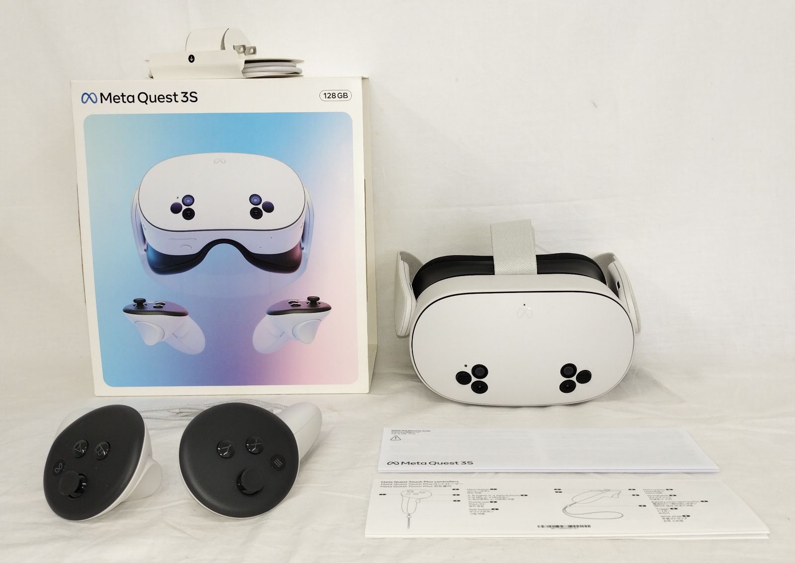 動作確認済】Meta Quest 3S 128GB 中古 VRヘッドセット - メルカリ