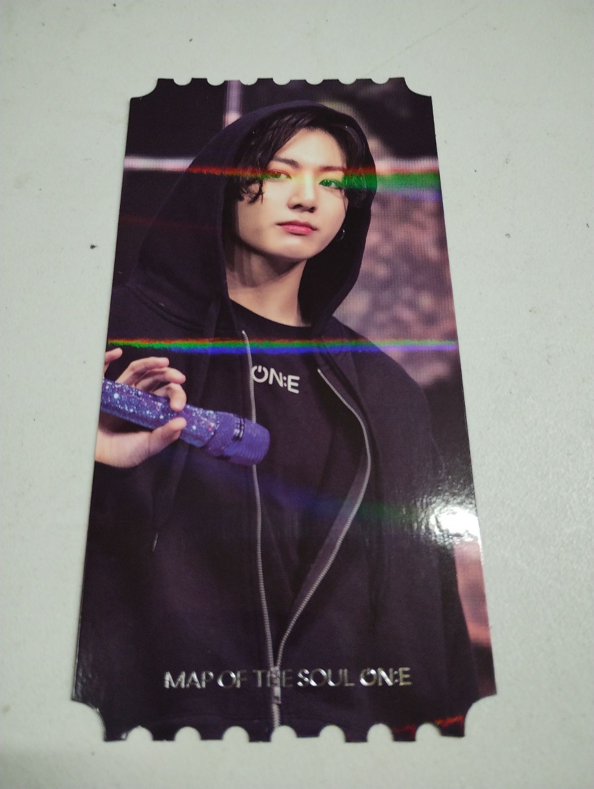 S7-20】◎中古 BTS MAP OF THE SOUL ON:E DVD特典 ホログラムチケット