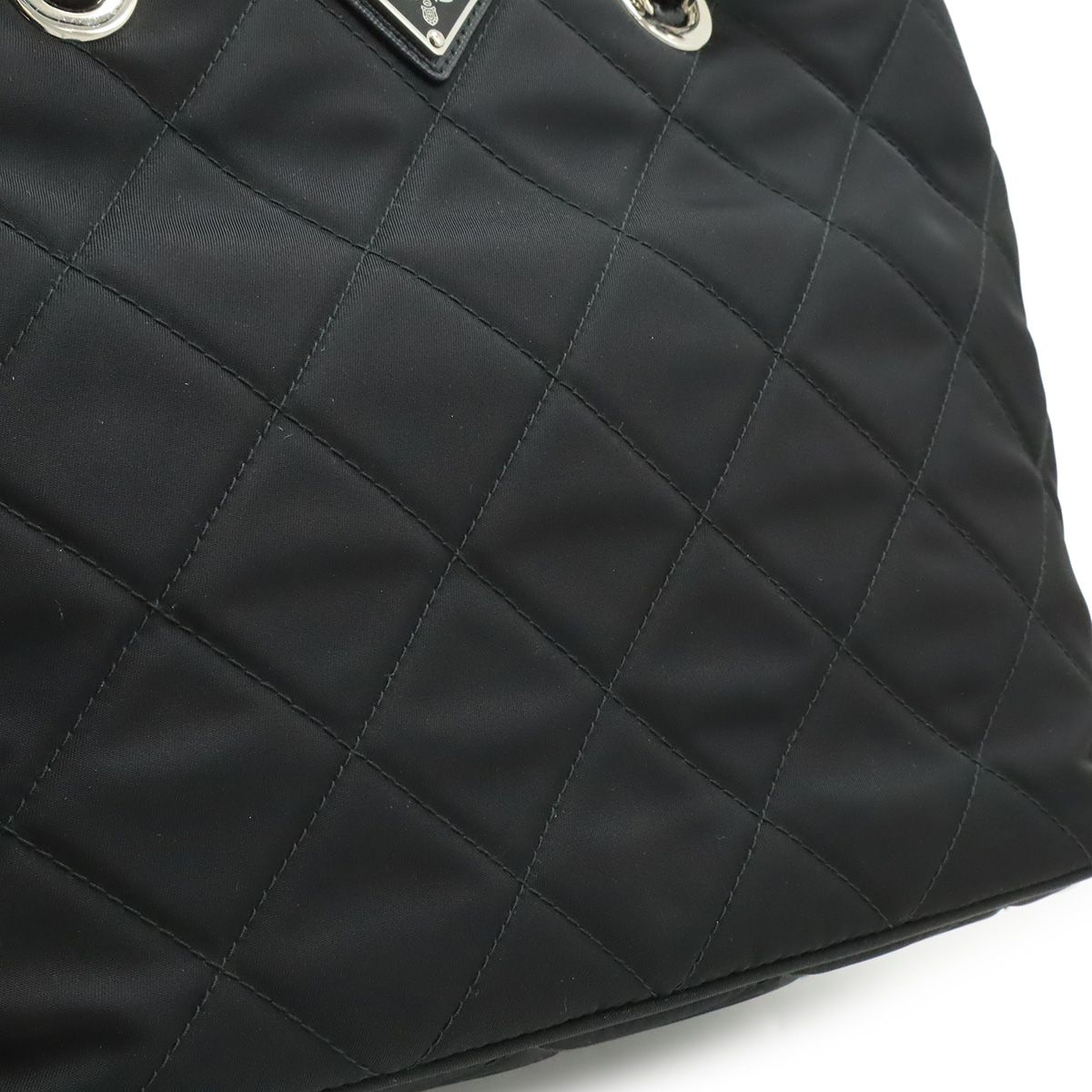 PRADA プラダ テスート トライアングルロゴ チェーンショルダーバッグ