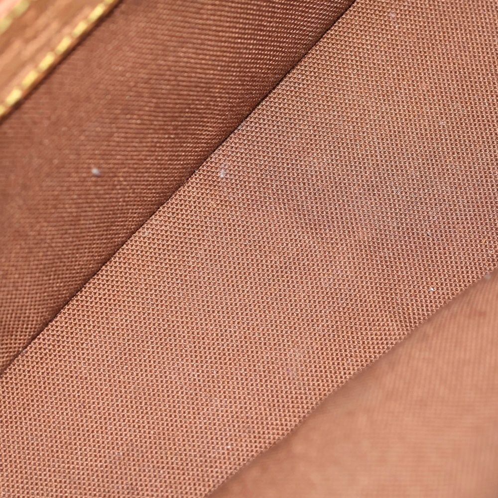 LOUIS VUITTON ルイヴィトン モノグラム トロター ハンドバッグ ミニバッグ ブラウン レザー×PVC M51240 ゴールド金具 LOUIS VUITTON - ルイ・ヴィトン LOUIS VUITTON トロター モノグラム