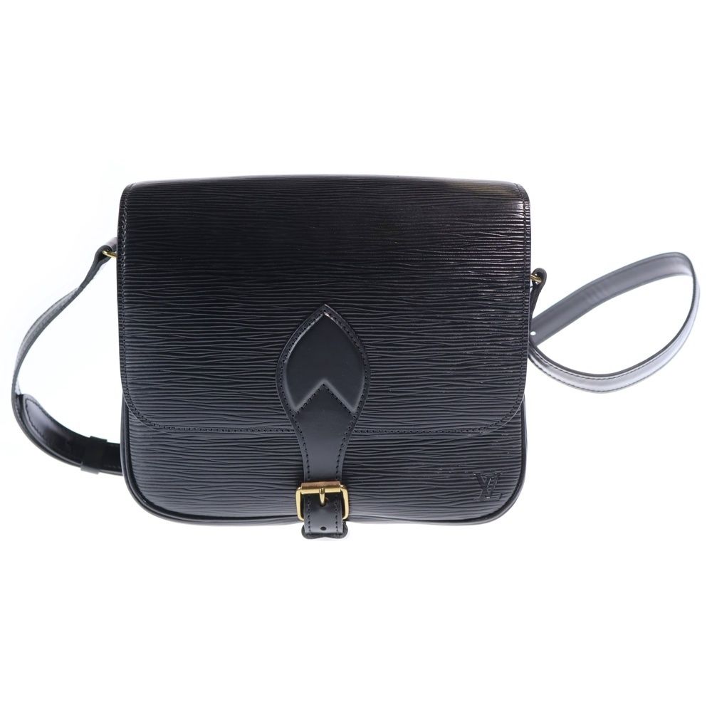 LOUIS VUITTON (ルイヴィトン) カルトシエール ノワール エピ レザー 