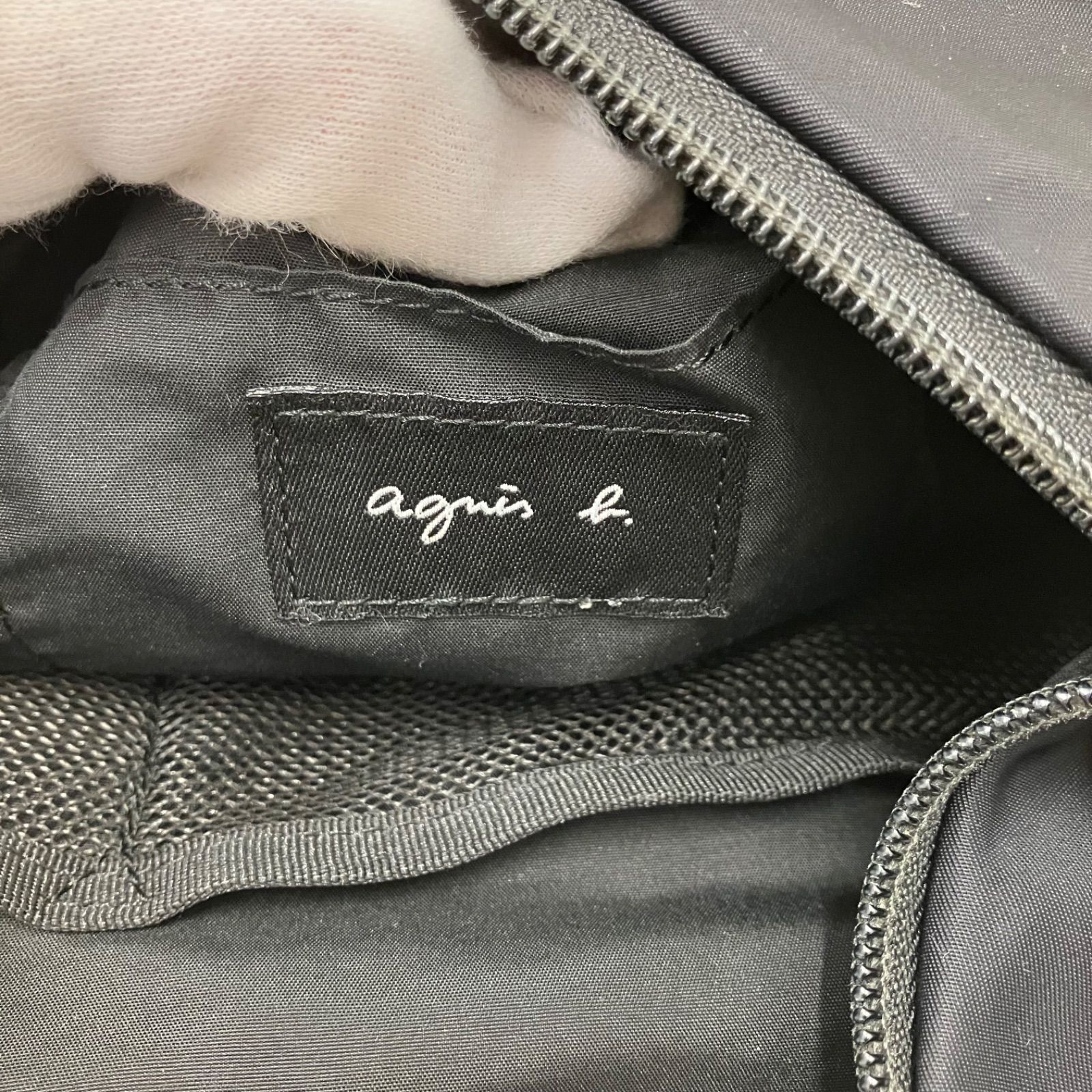 2471 agnès b. アニエスベー ショルダーバッグ 斜めがけ 紐調節可能 