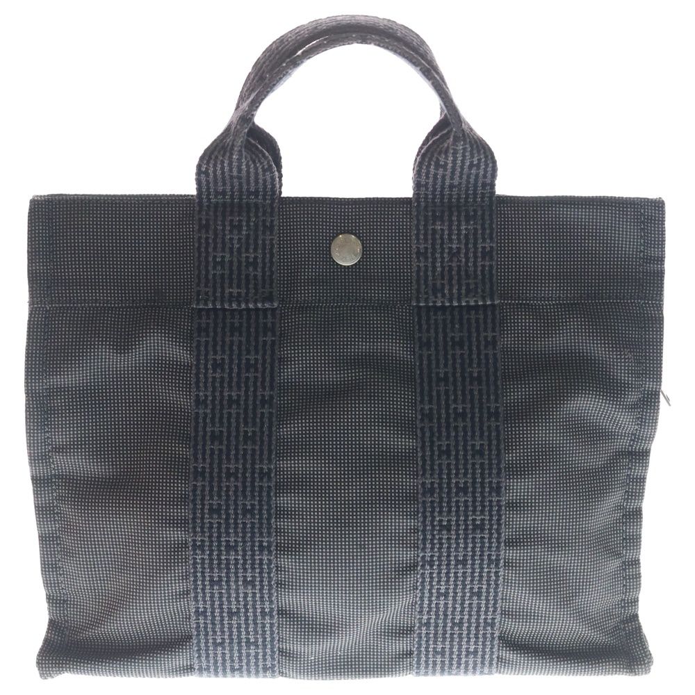 HERMES エルメス エールラインPM トートバッグ グレー 美品 カデナ付き