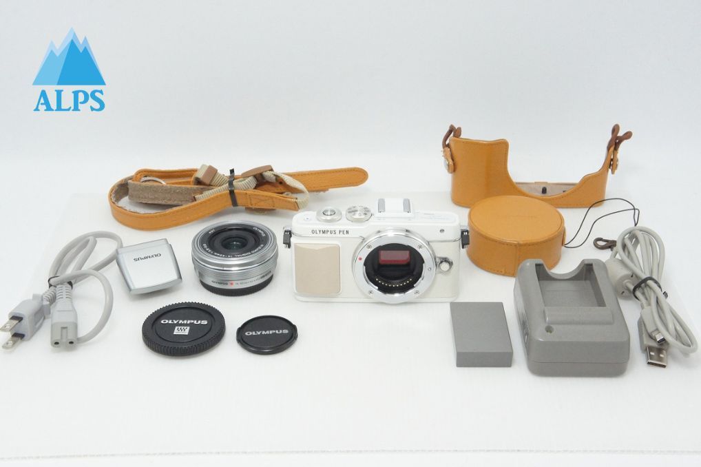 OLYMPUS PEN Lite ホワイト ストラップ付き OLYMPUS PEN Lite E-PL2 ボディ ホワイトの出品 | ONE SCENE（ワンシーン）