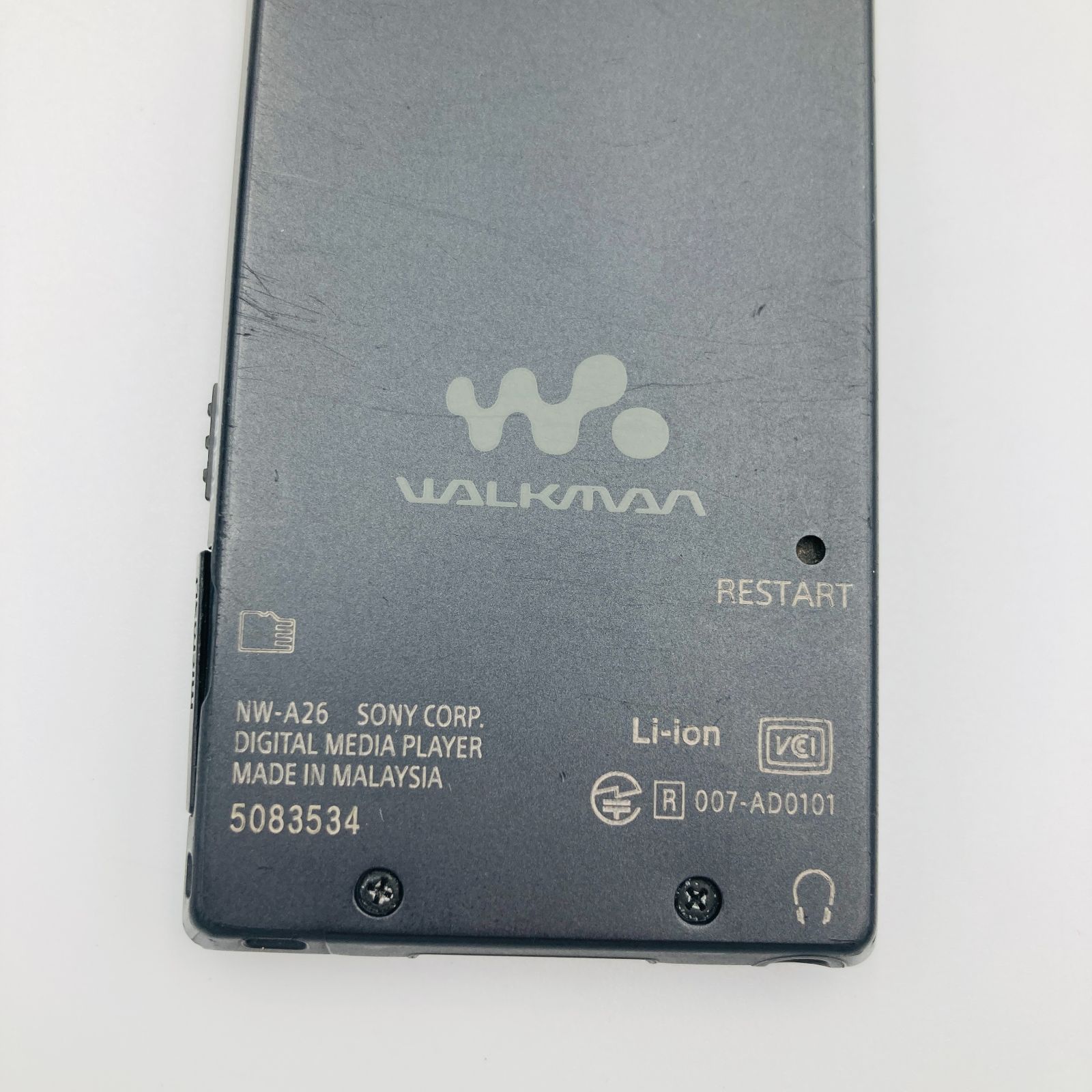 【良品】SONY ウォークマン NW-A26/32GB/チャコールブラック Amazon.com: Sony NWA26HNBM 32GB Hi-Res Walkman Digital Music