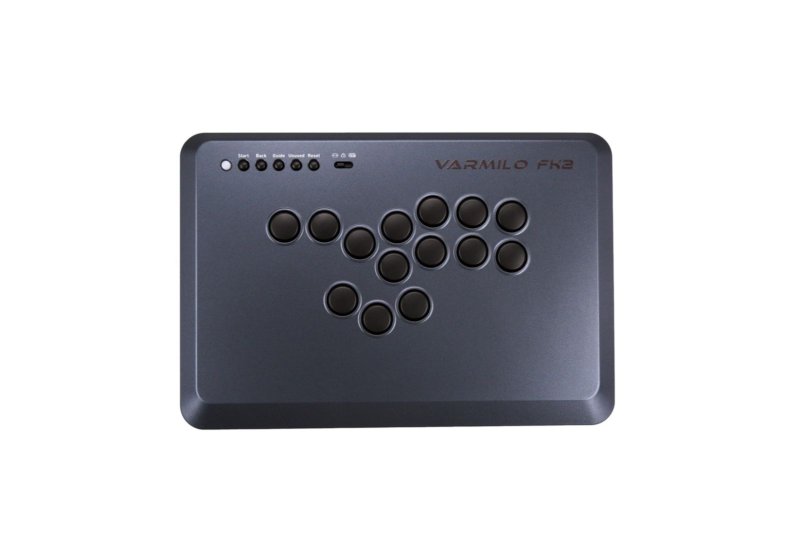 Varmilo FK2 Black Leverless Arcade Controller for Fighting Games