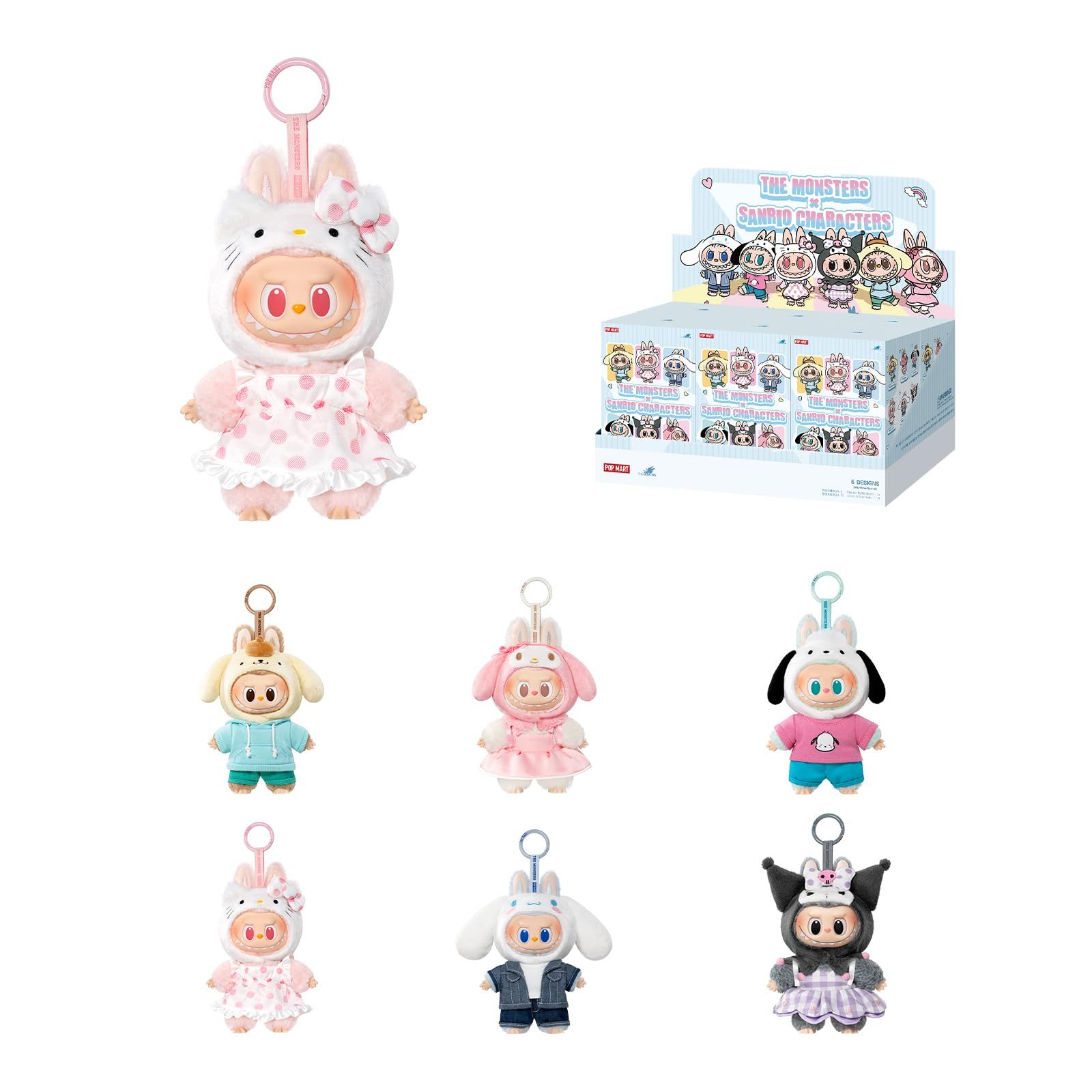 POP MART 公式ストア】THE MONSTERS × Sanrio Characters ぬいぐるみ
