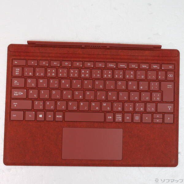 ソフマップ 〔中古品〕 Surface Pro Signature Type Cover ポピーレッド FFP-00119【377】