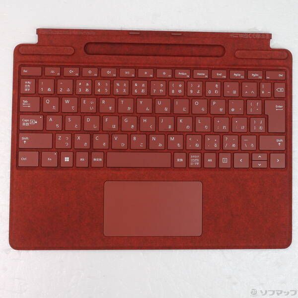 ソフマップ 〔中古品〕 Surface Pro スリム ペン2付き Signature キーボード ポピーレッド 8X6-00039【377】
