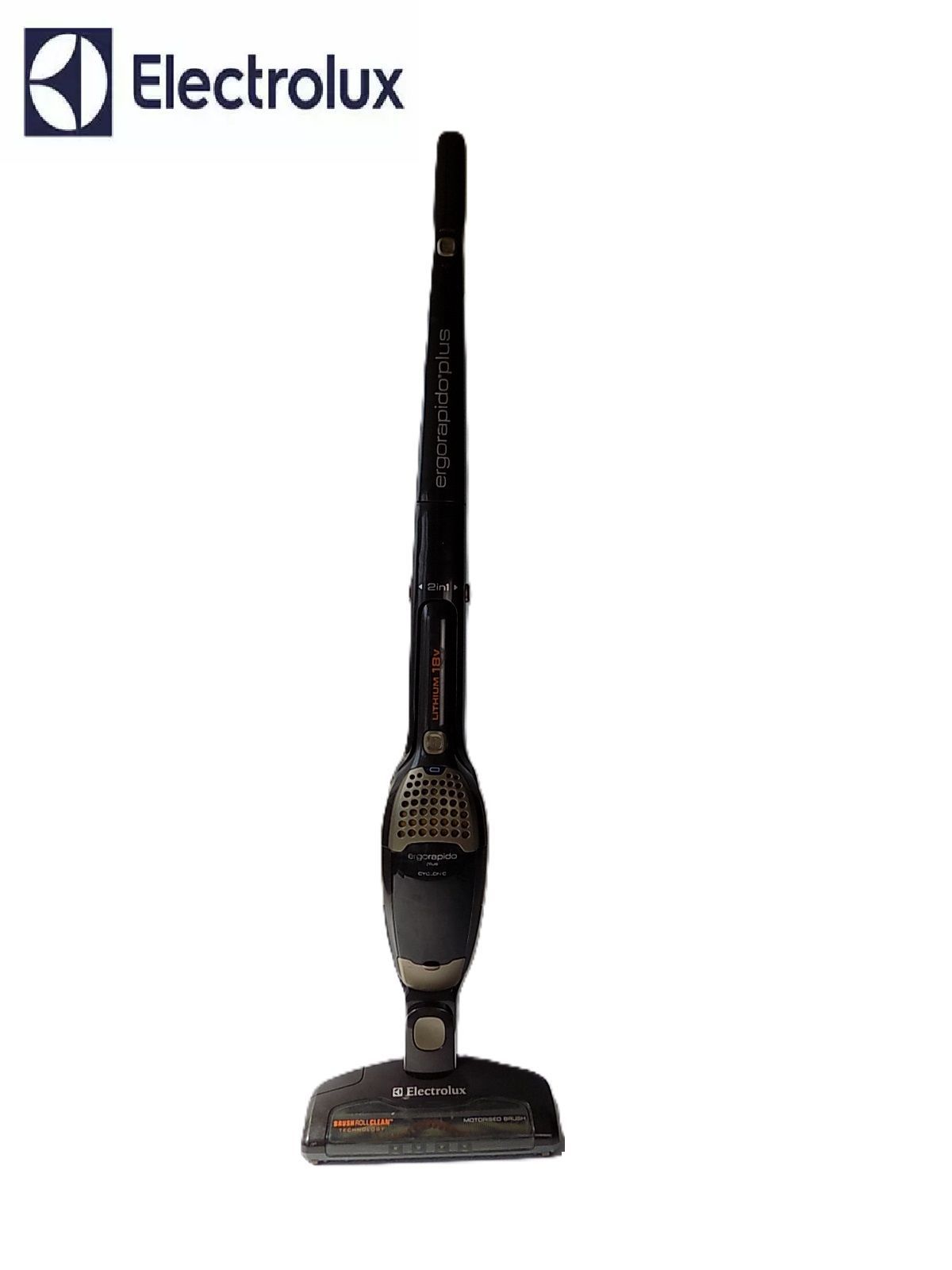 【中古品】Electrolux スティッククリーナー ゴールド ブラック □Electrolux エレクトロラックス ergorapid PLUS コードレス