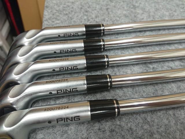ピン PING G30 アイアンセット6〜PW モーダス105S 中古】 PING ピン i230 Power Spec 黒ドット #6-PW 5本 アイアンセット