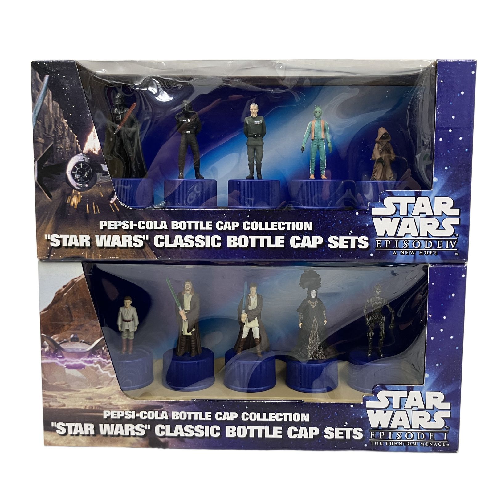 PEPSI ペプシ スターウォーズ クラシック ボトルキャップセット 10点
