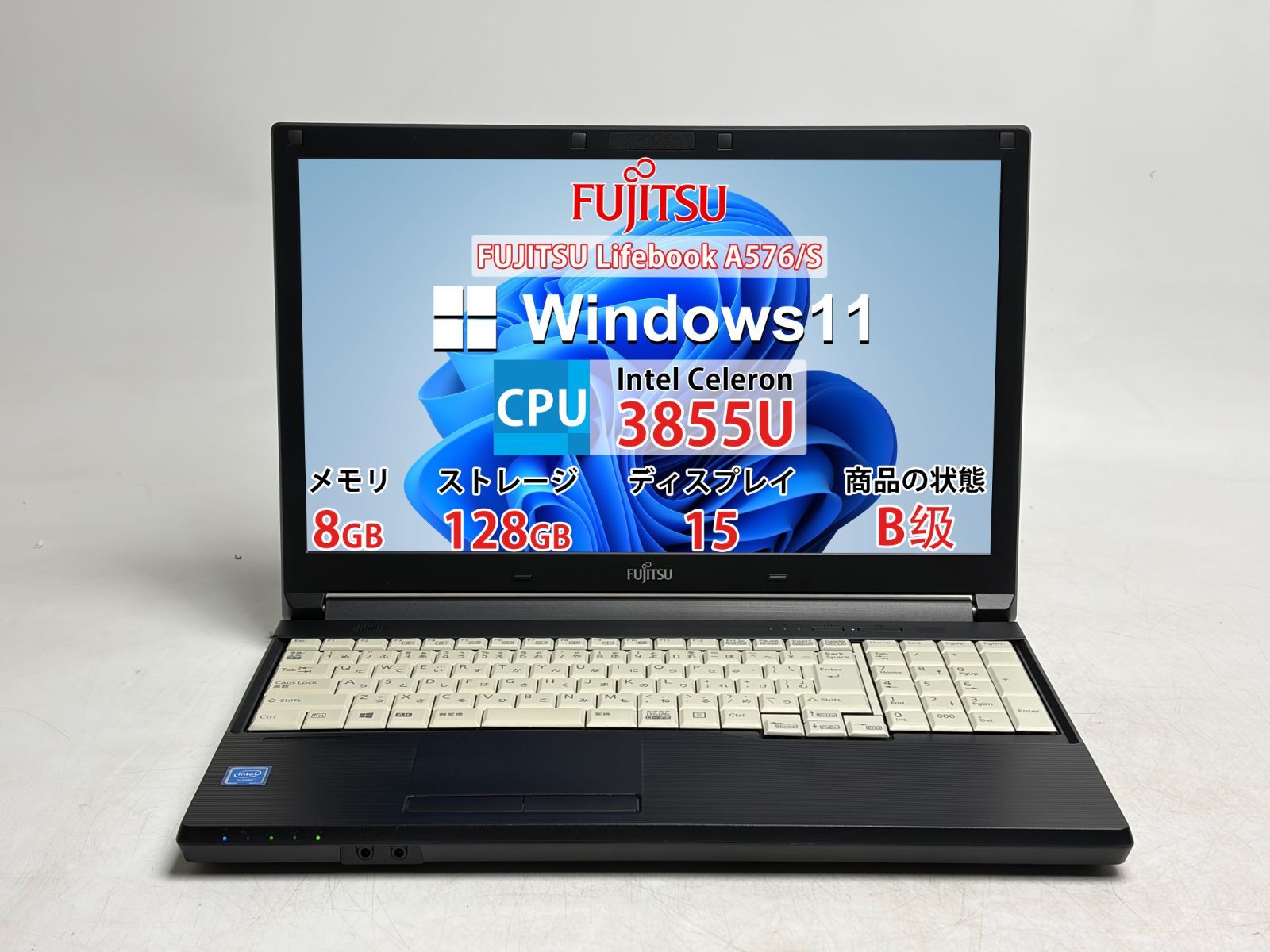 富士通 LIFEBOOK A576 Corei3 8GB SSD128GB パソコン LIFEBOOK A576