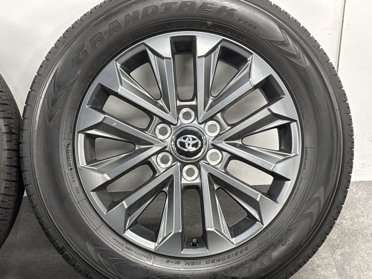 新車外し品】トヨタ ランドクルーザー 250 ZX 純正 20in 7.5J +60