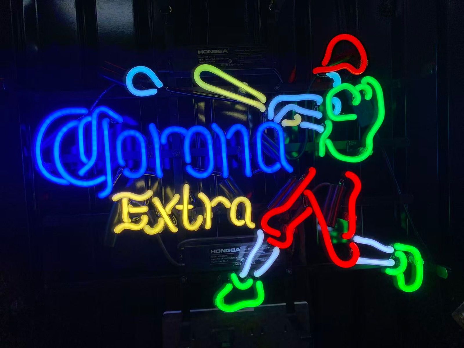 ネオンサイン Corona Extra マルチカラー ガラス管バー看板 オーダー ネオンサイン Corona Extra マルチカラー ガラス管バー看板 オーダー