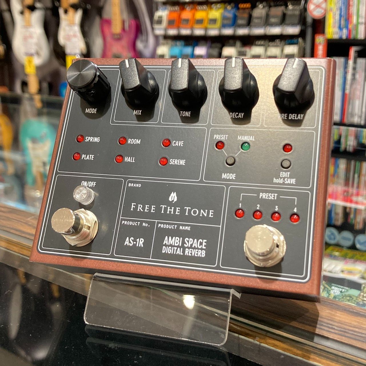 新品】Free The Tone AMBI SPACE AS-1R フリーザトーン リバーブ
